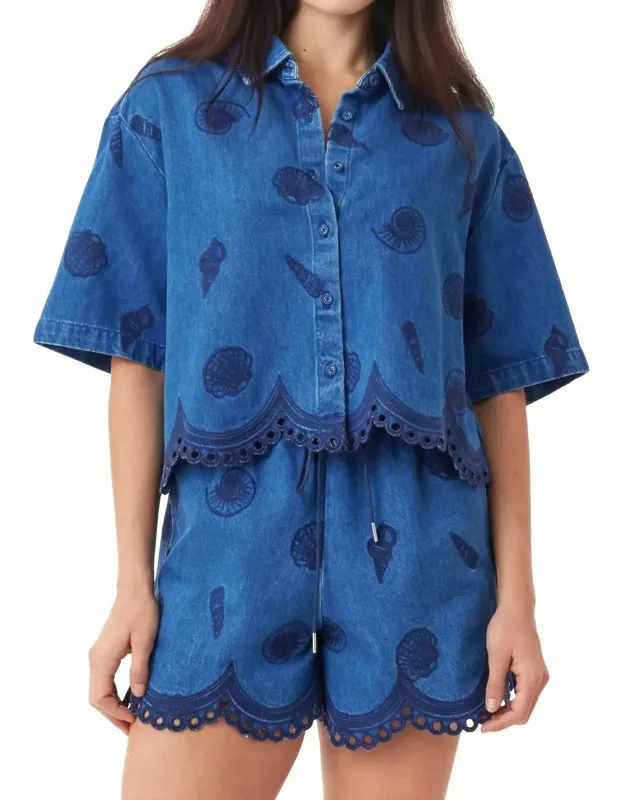 Seashell Short Sleeve Shirt