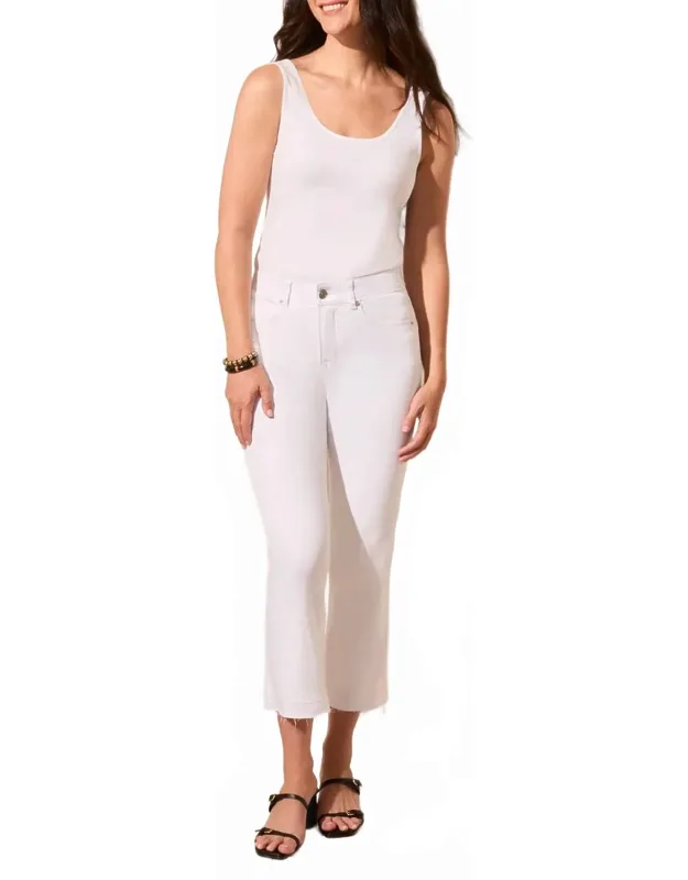 Microflare Crop Jeans