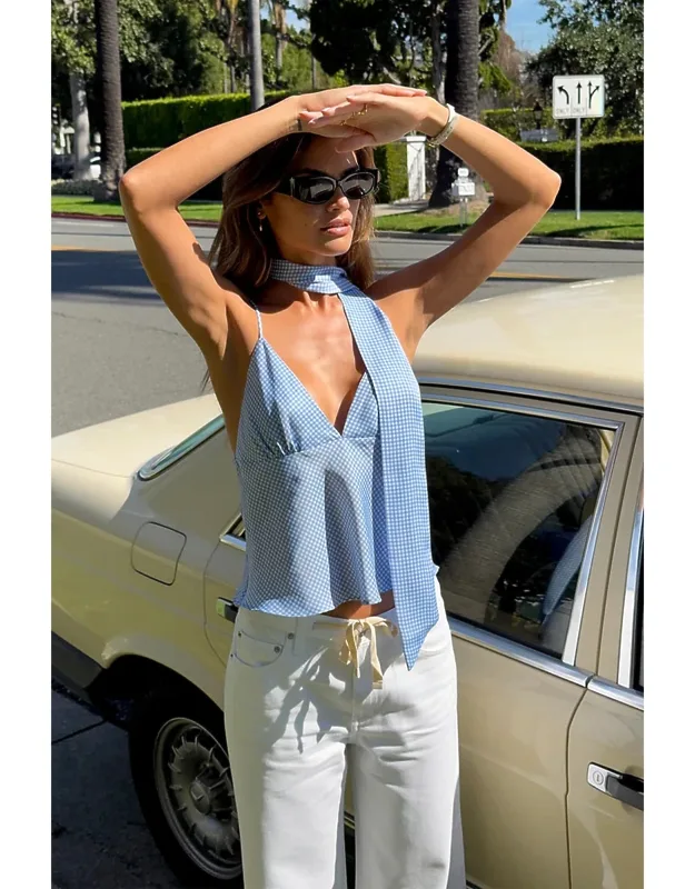 Scarf-neck Cami