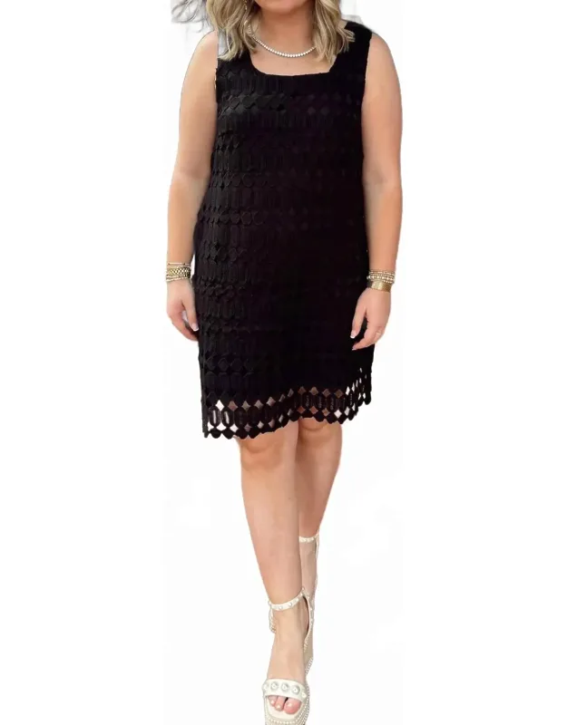 Crochet Mini Dress