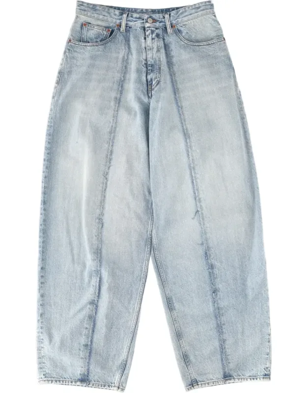 Relaxed Wide-leg Trousers