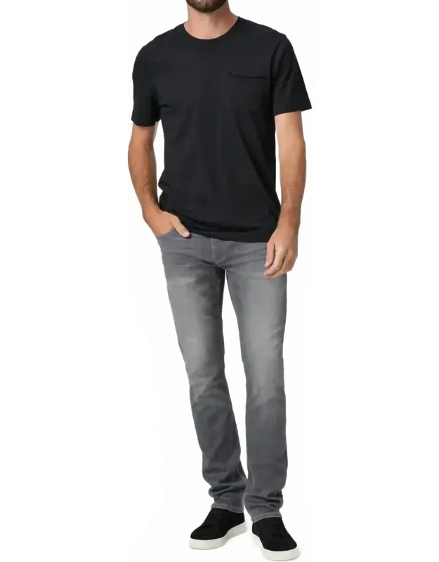 Federal Slim Straight Jeans In Truxton With Premium Transcend Denim And Unmatched Comfort