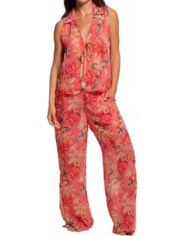 Love In Bloom Beach Pants