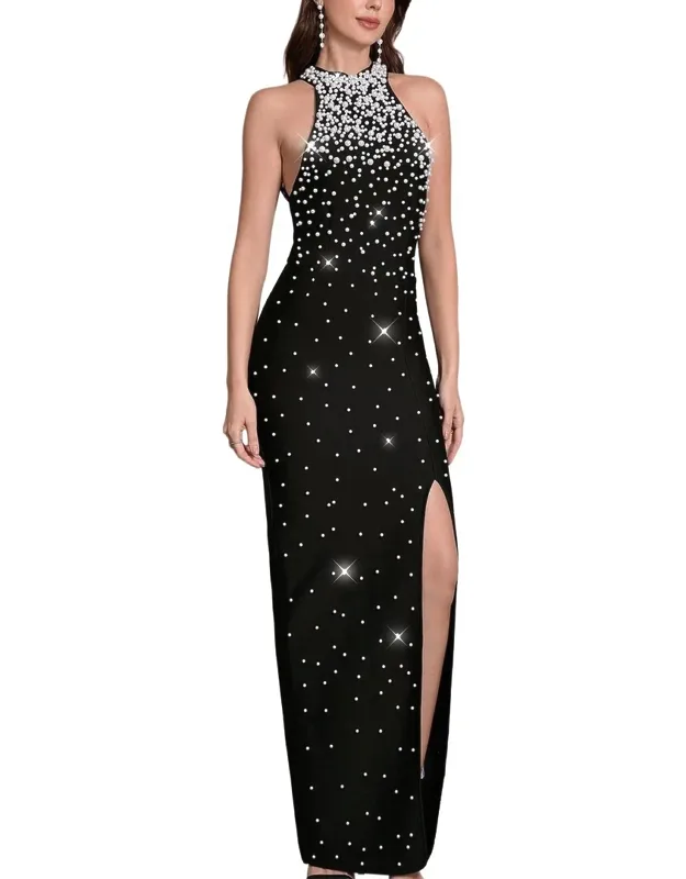 Embellished Maxi Dress