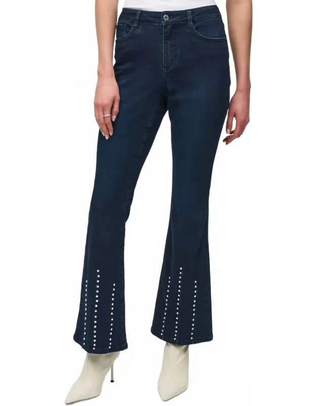 Classic Flared Denim Pants