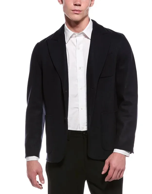 Splitable Wool-blend Blazer
