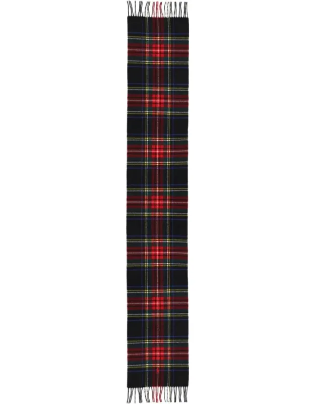 Tartan Plaid Cashmere-blend Scarf
