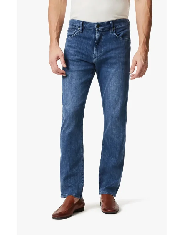 Relaxed Straight Leg Denim Jeans