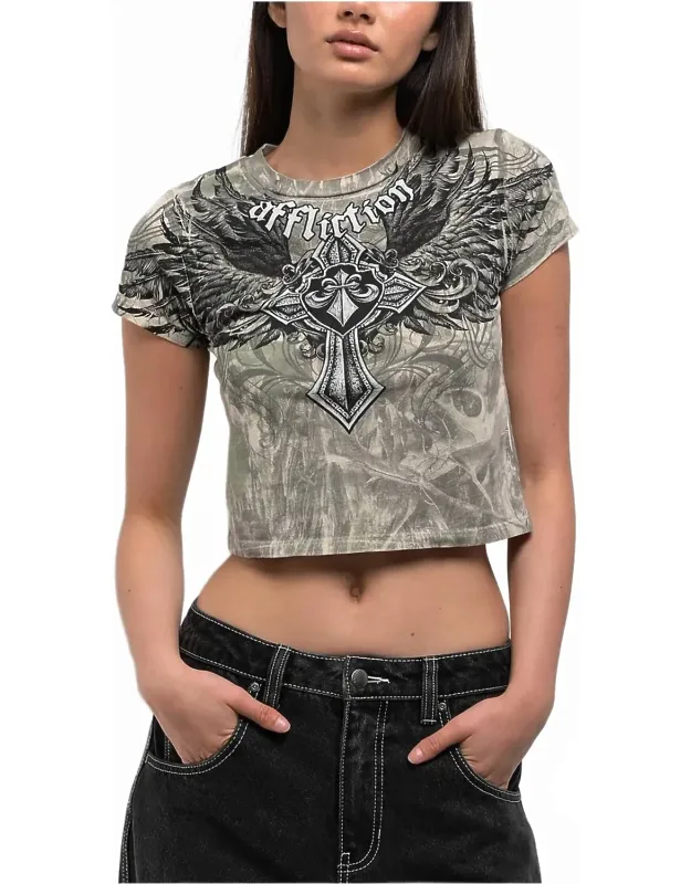 Camo Crop T-shirt