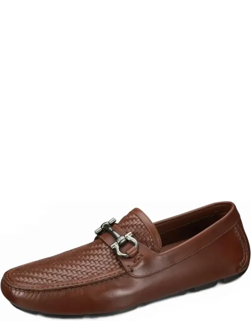 Parigi Woven Gancini Driver Shoes