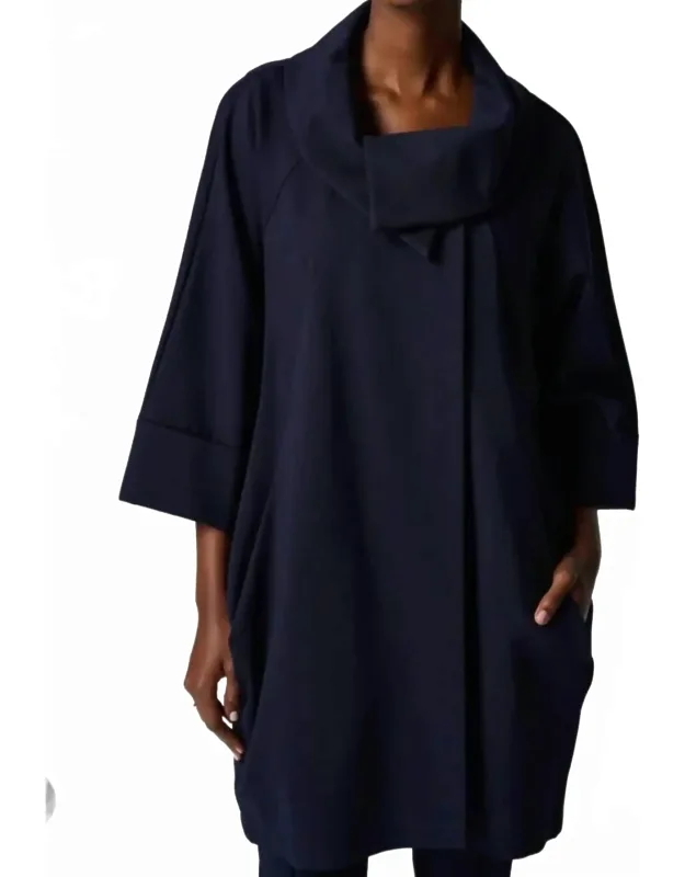 Classic Cocoon Coat