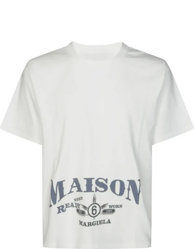 Graphic Crewneck Cotton T-shirt