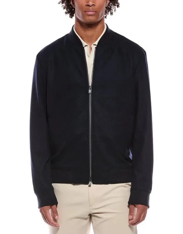 Wool-blend Bomber Jacket