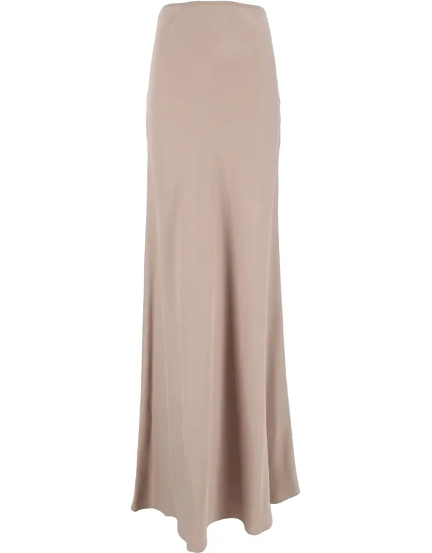 High-waist Flared Skirt