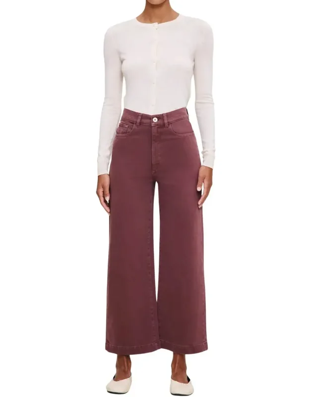 Hepburn Wide Leg Pants
