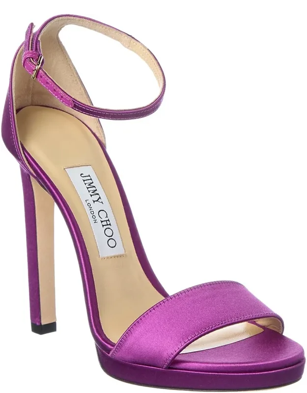 Misty 120 Satin Sandals