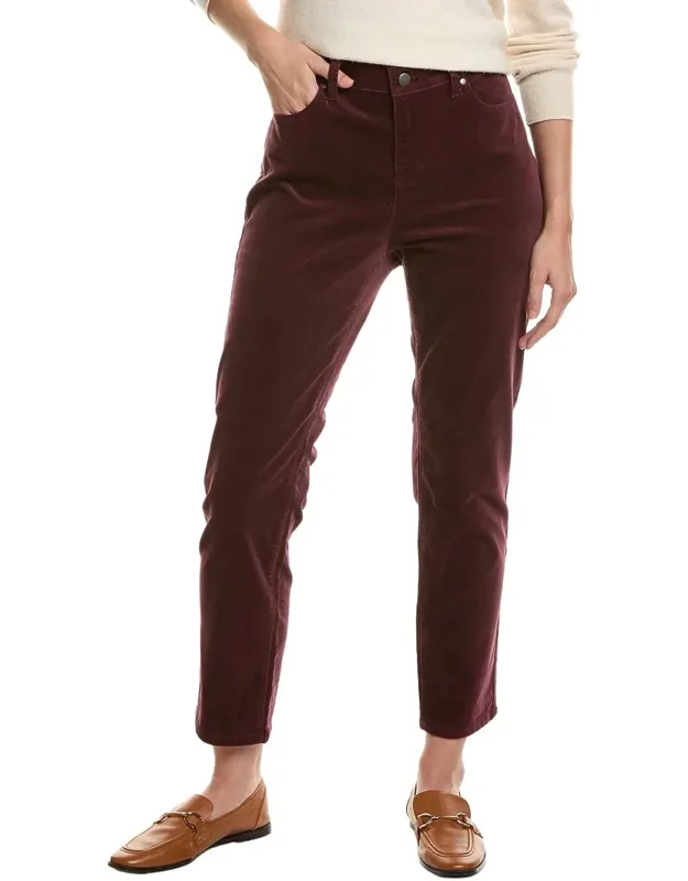 Hi Waist Slim Ankle Jeans