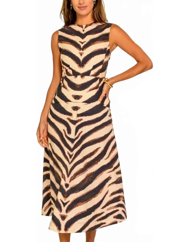 Sleeveless Midi Dress