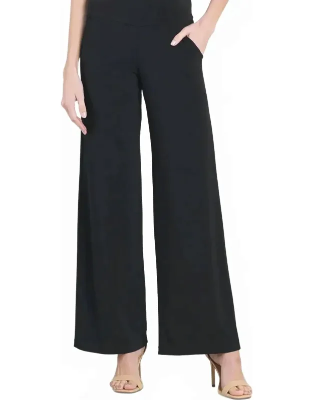 Wide Leg Pocket Pants