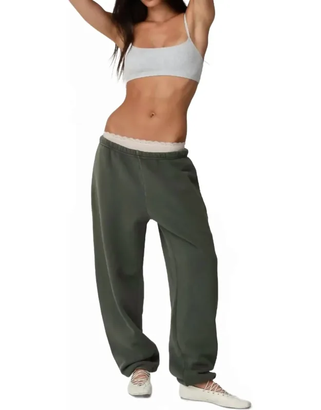 Sebi Cotton Fleece Sweatpants