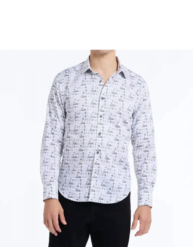52 Pick Up Long Sleeve Button Down Shirt