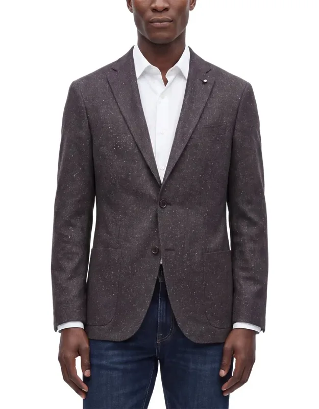 Wool & Silk-blend Blazer