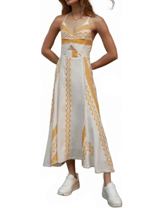 Filomena Linen Dress