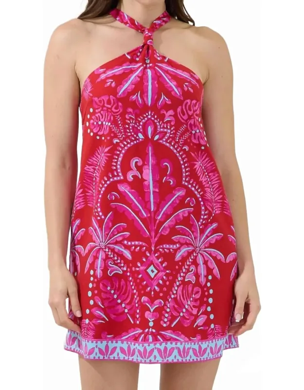 Amory Halter Mini Dress