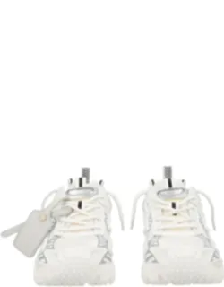 Chunky Sole Layered Synthetic Sneakers