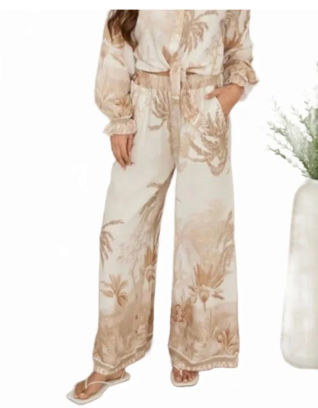 The Linen Luxe Wide Leg Pants