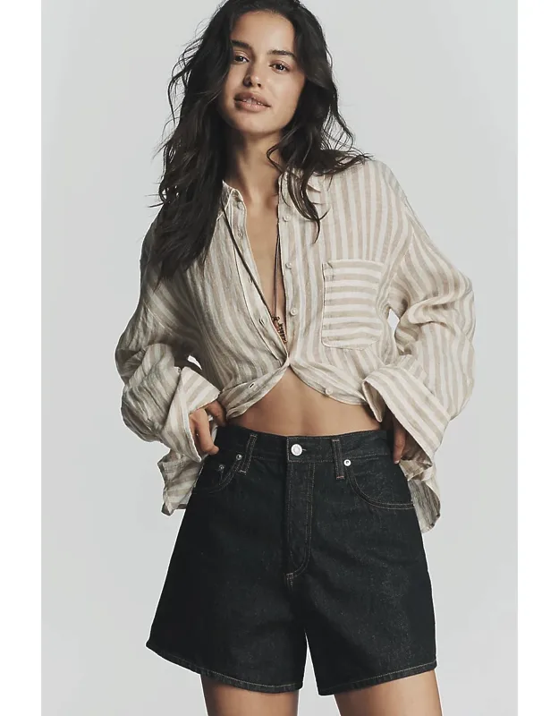 Leith Shorts High Rise Fit, Five Pocket Styling