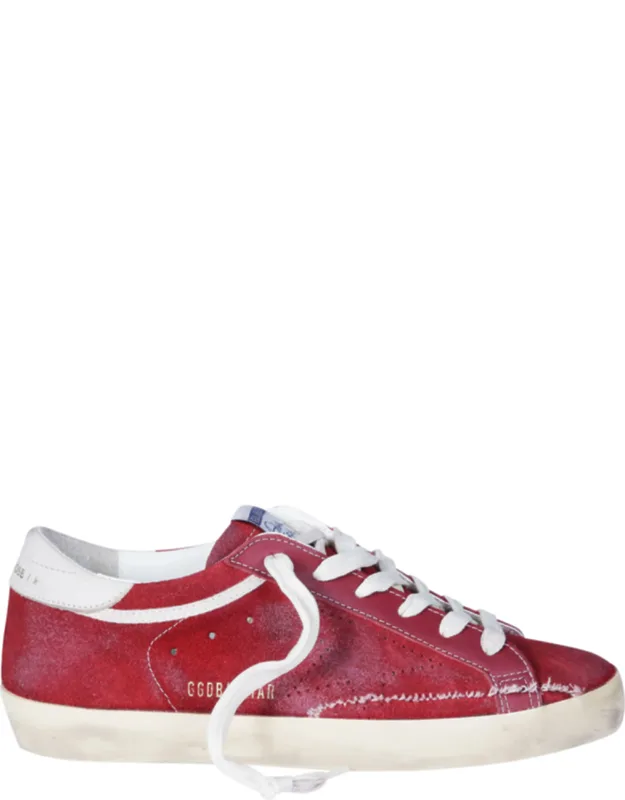 Super-star Suede Upper Toe Tongue Perforated Sneakers