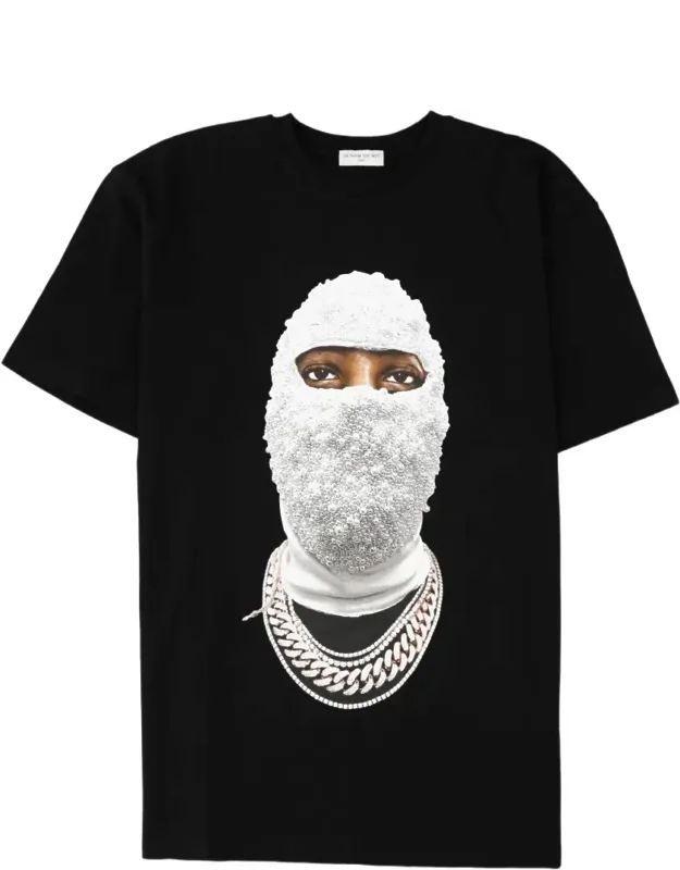 Masked Design Graphic T-shirt