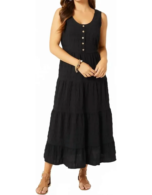 Meadow Gauze Tiered Tank Dress