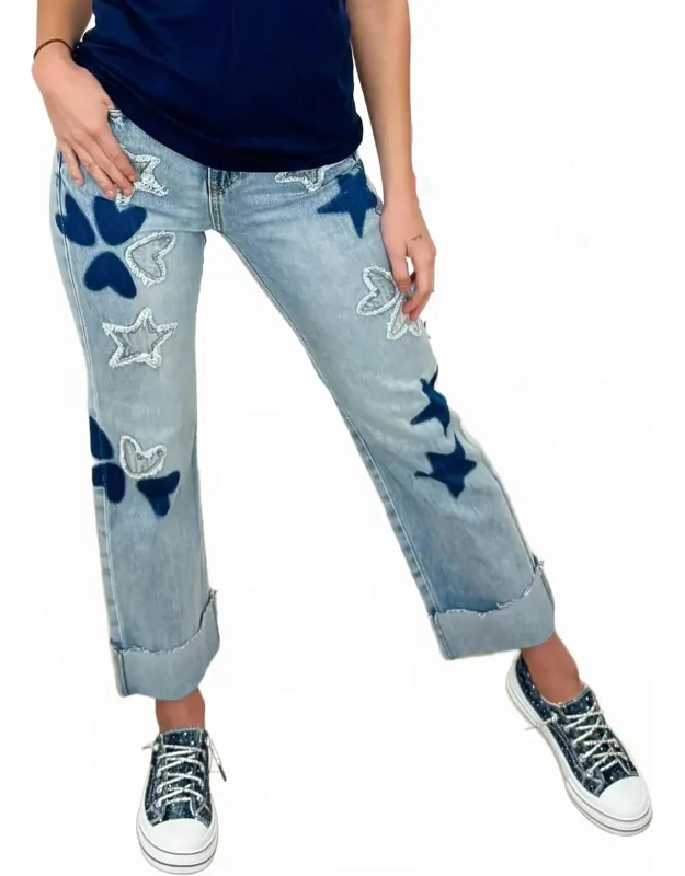 High-rise Raw Hem Straight Leg Jeans