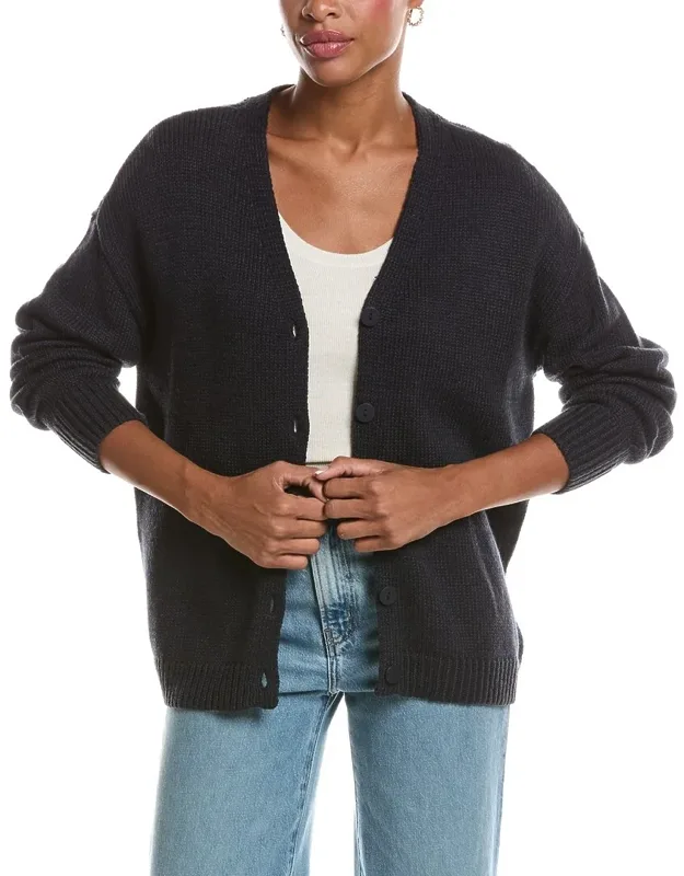 Long Sleeve V Neck Cardigan
