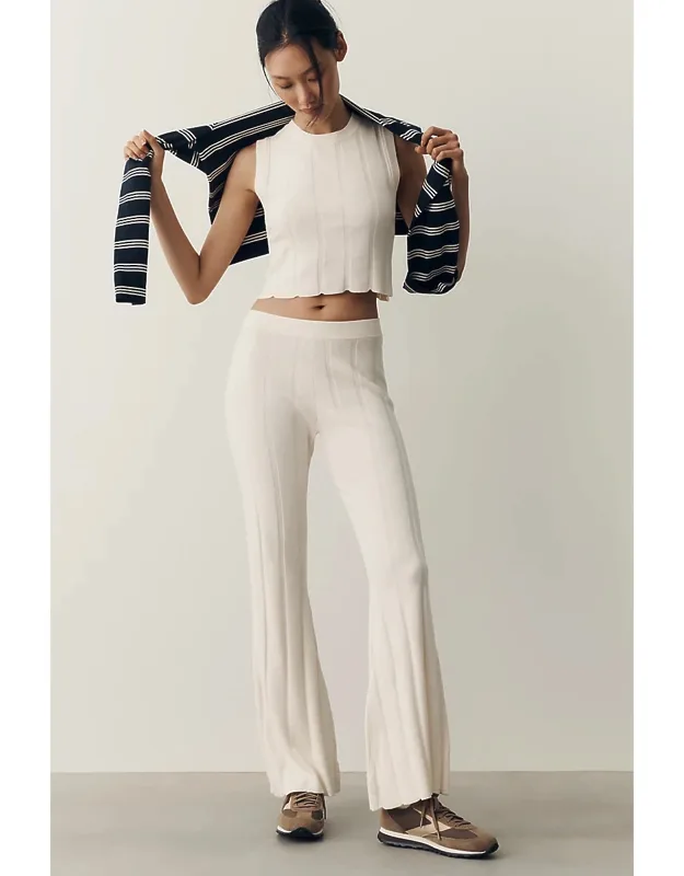 Iris Sweater Flared Pants