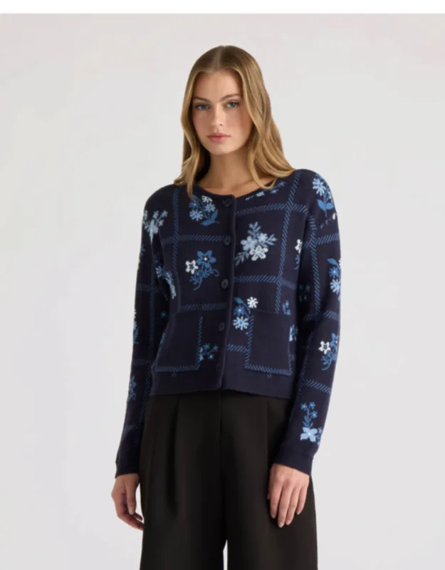 Patchwork Sweater Cardigan