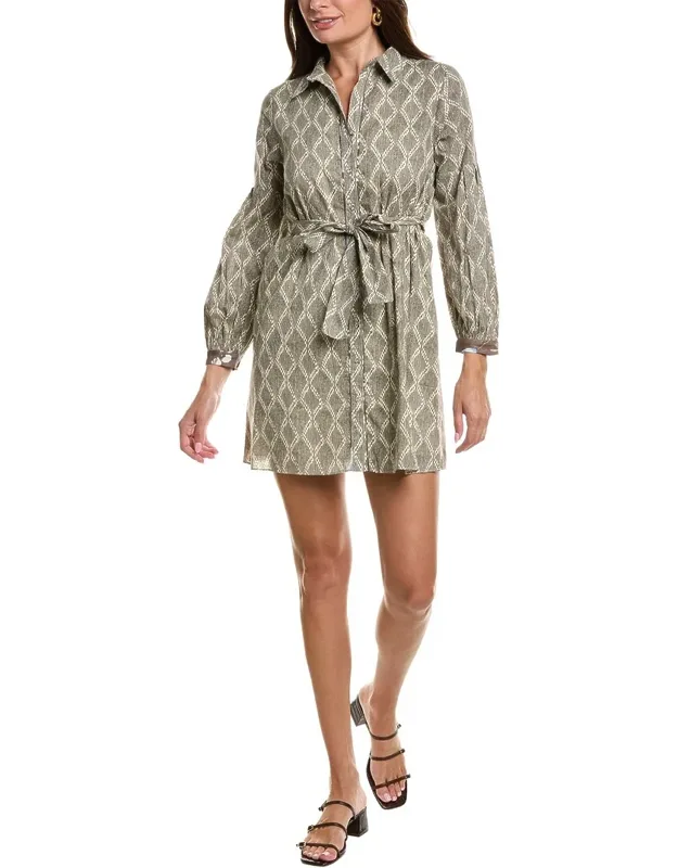 Balloon Sleeve Shirtdress