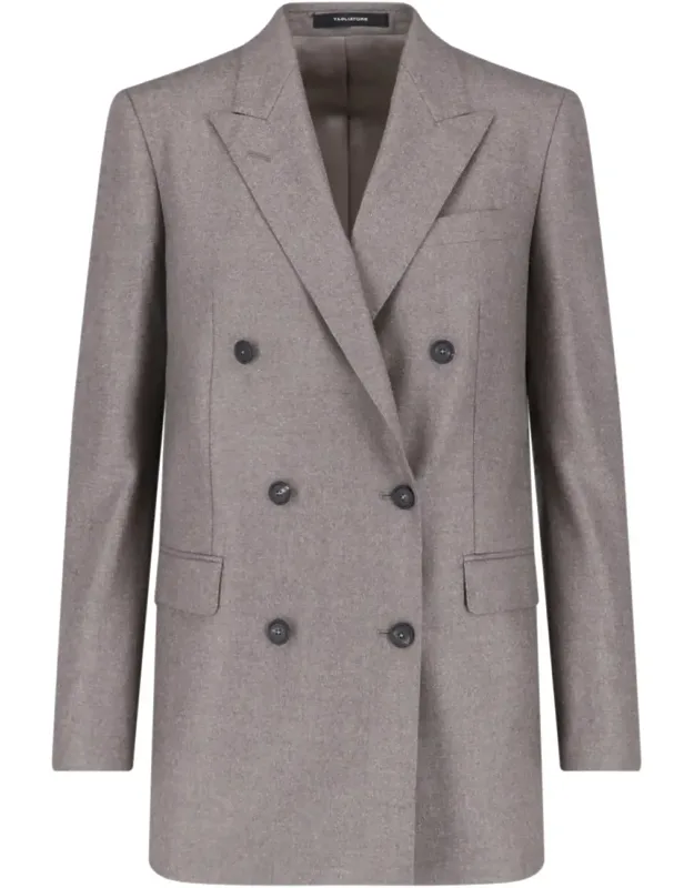 Jasmine Virgin Wool Double-breasted Blazer