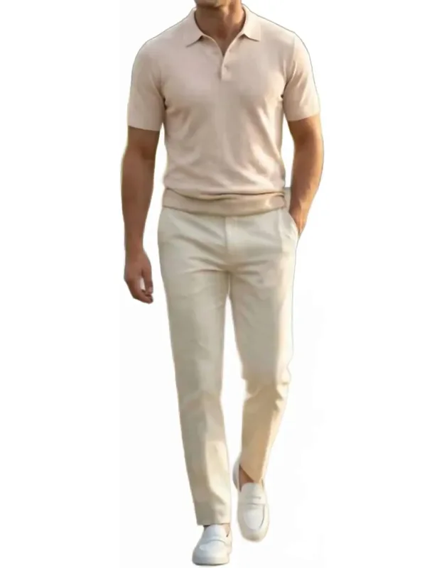 Boucle Solid Polo Shirt