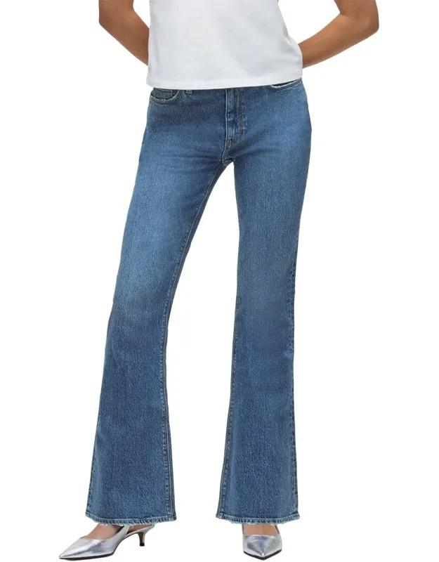 High-rise Bootcut Jeans