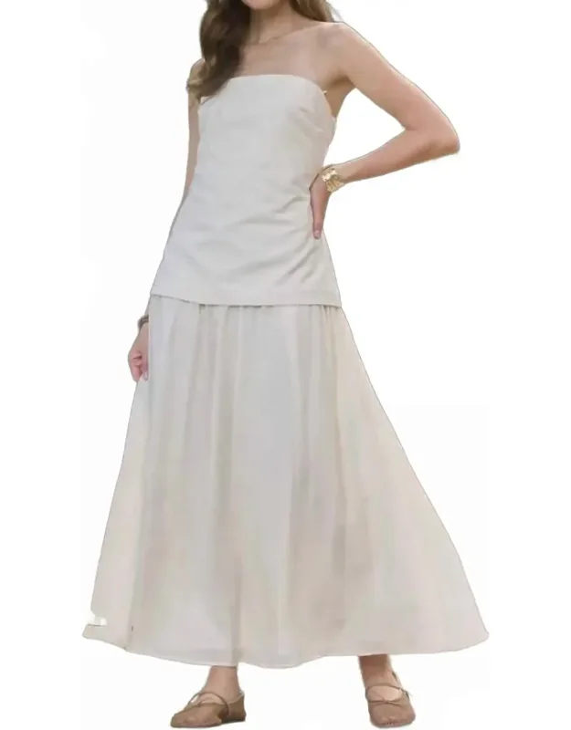 Longline Midi Dress