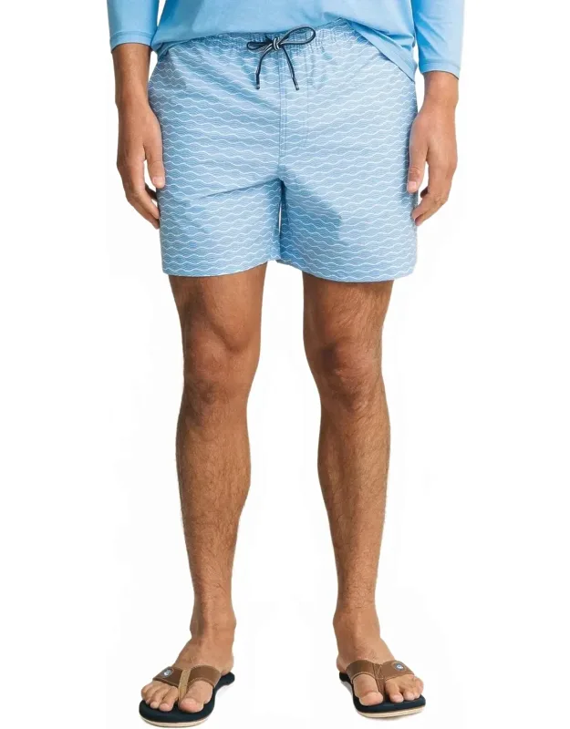 Ocean Echo Maritime Swim Trunks