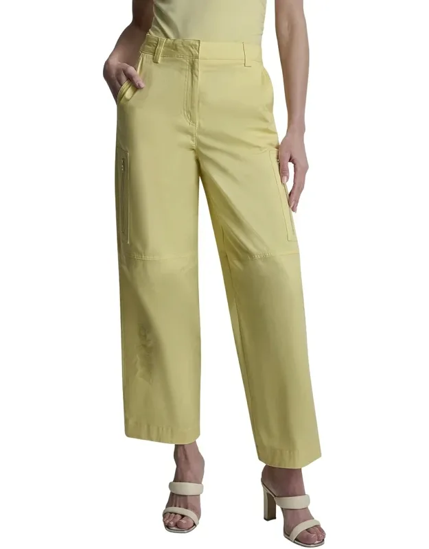 Poplin Zip Cargo Pants