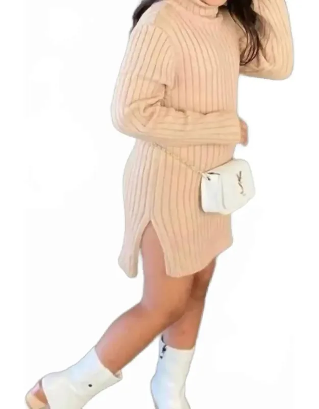 High Low Sweater Dress