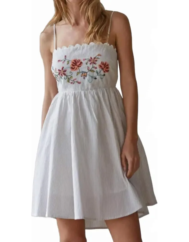 Wildflower Picnic Mini Dress