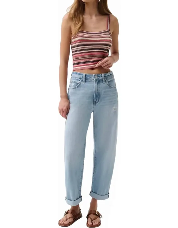 Bowed Wide Leg Jeans