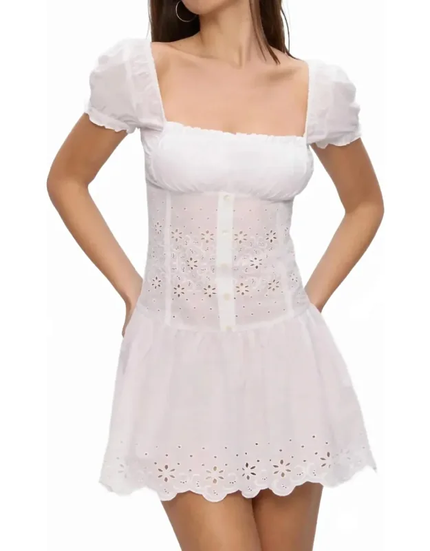 Lucien Cotton Mini Dress