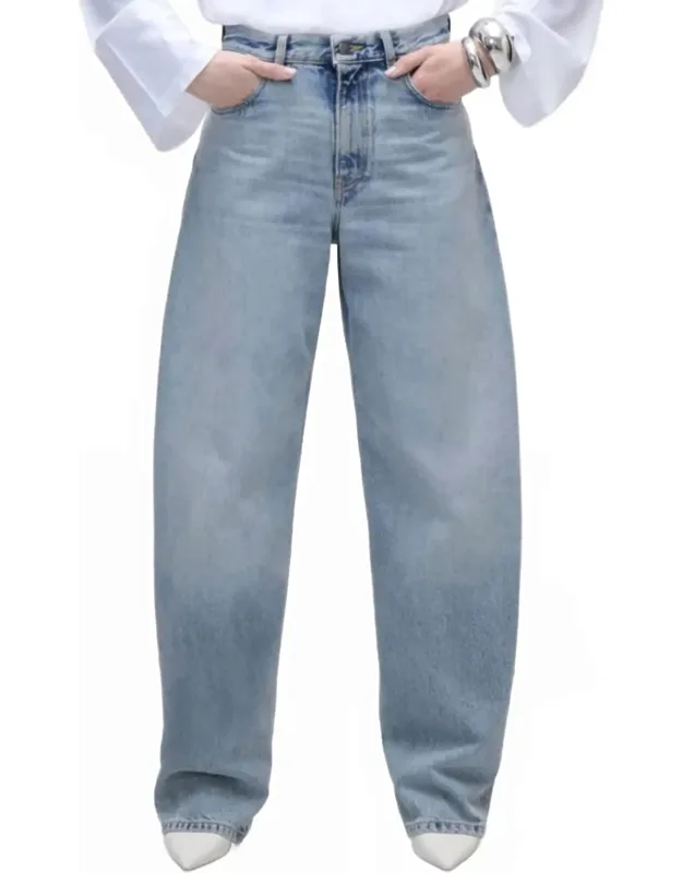 Bibi Authentic Trousers In Denim